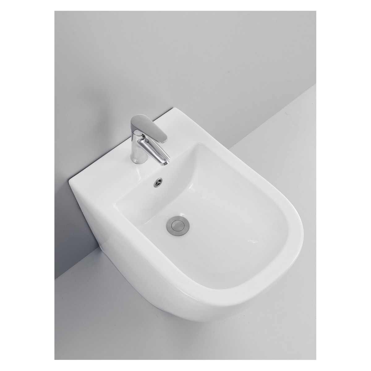 Toilettes et bidet sans rebord de toilettes sanitaires muraux ont ralenti le couvercle de la tasse | Kolly