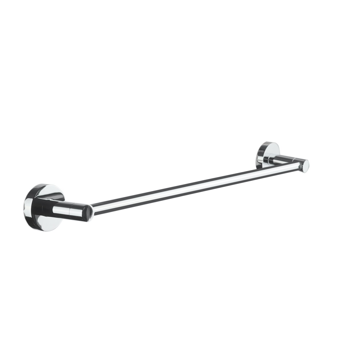 Porte-serviettes mural pour bidet 40 cm chrome | Venise