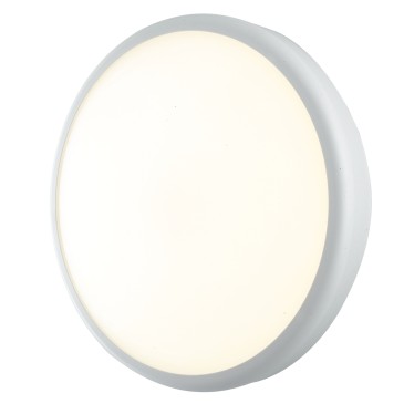 Plafonnier extérieur led 30W avec capteur Meg Sense blanc