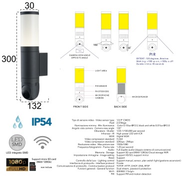 Applique d'extérieur LED...