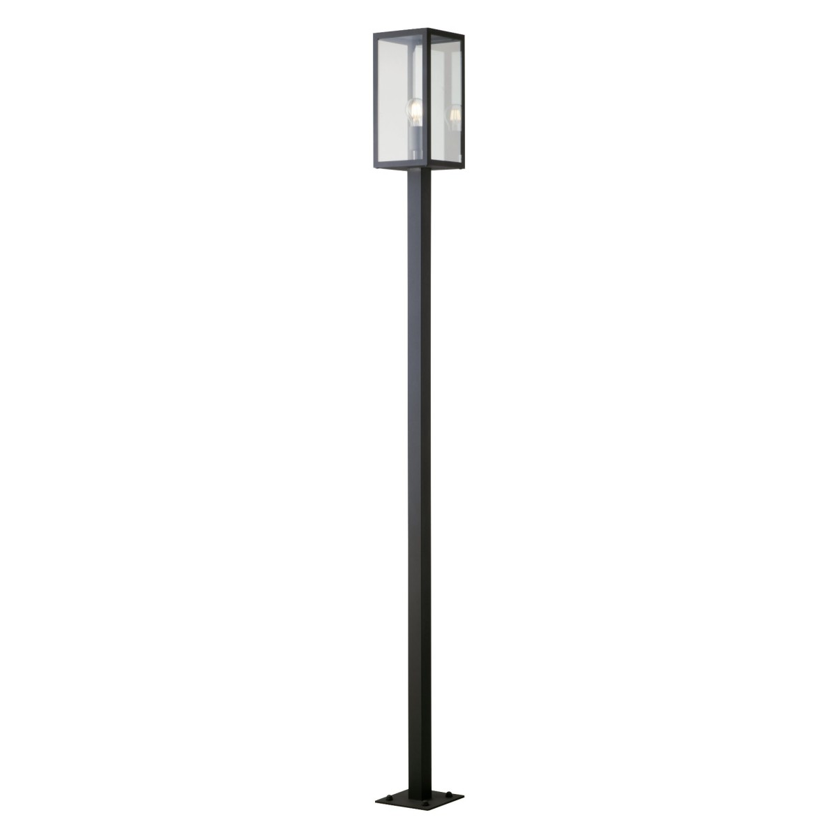 Außenlichtmast 60W E27 Anthrazit Gastly