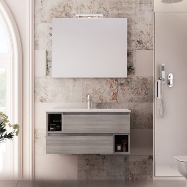 Mobile bagno sospeso 90cm...