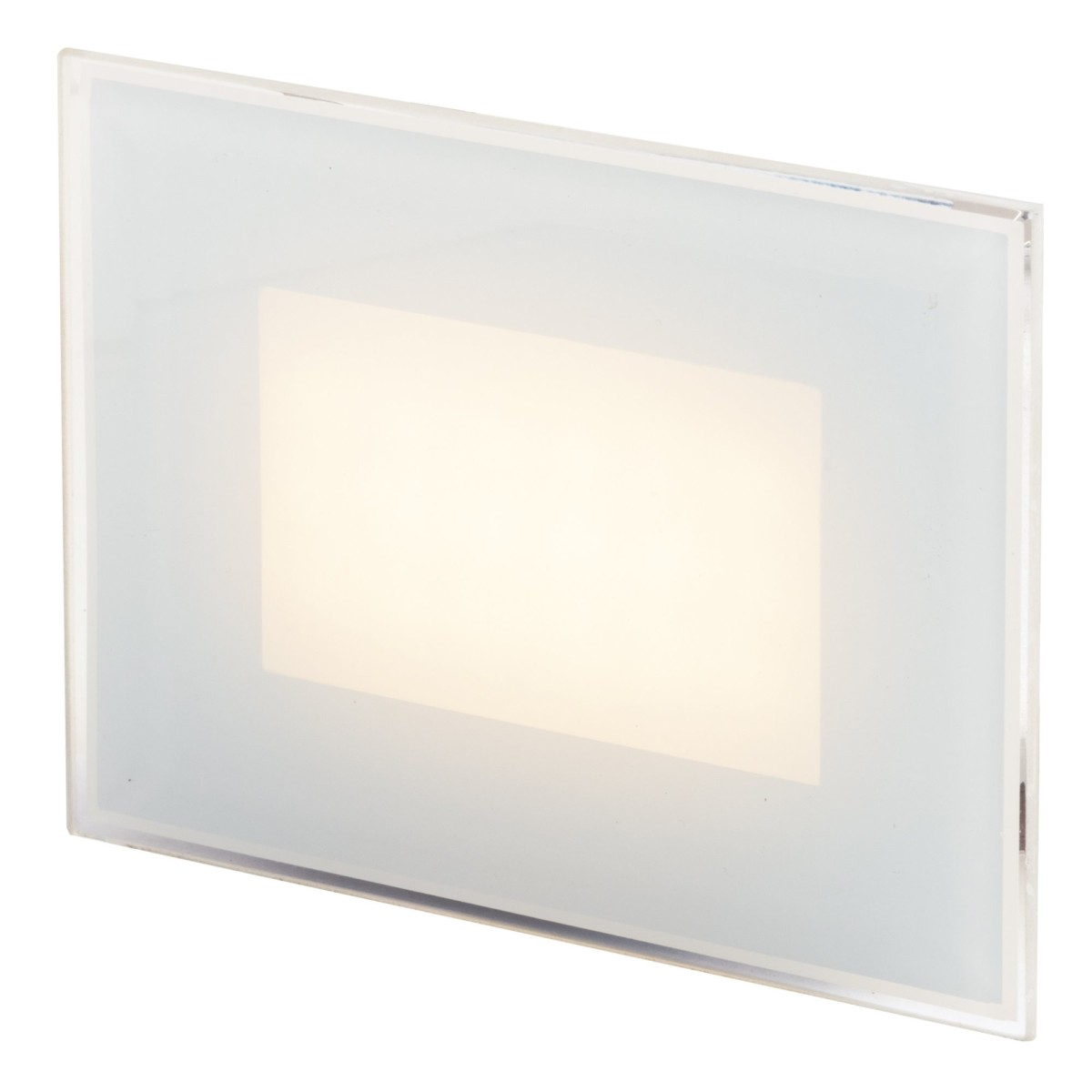 Lampe de balisage encastrée 3W avec led ardoise blanche