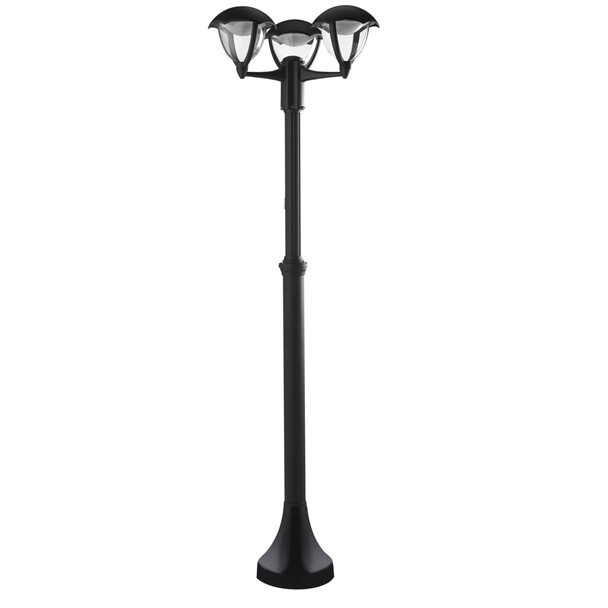 Lampadaire LED Noir 4000kelvin 36 watts