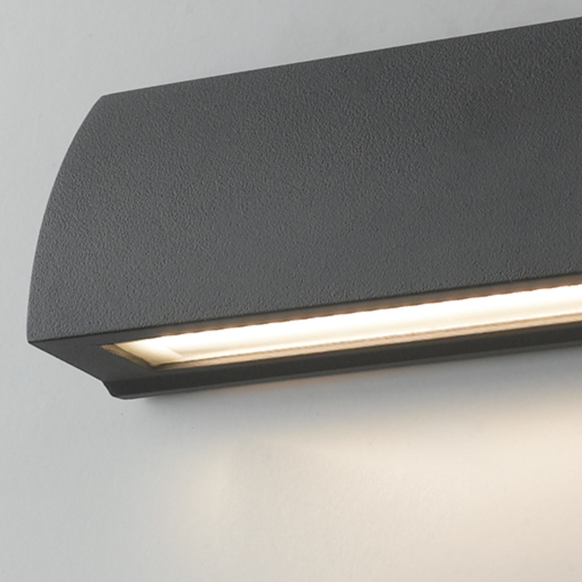 Marla anthrazitfarbene LED 6W Steplight-Wandleuchte