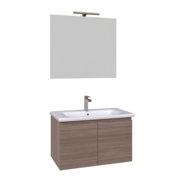 Olmo Terra hängender Badezimmerschrank 80 cm mit Türen DUO-219-OT