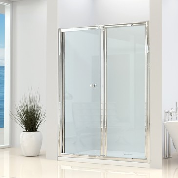 Porte de douche pliante 90cm Lavinia