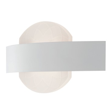 LED HIMALAYA AP 8031440365390 Fan Europe Lighting Applique blanche avec diffuseur acrylique HIMALAYA