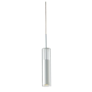 I TABOO S BCO 8031440362528 Ventilateur Europe Éclairage TABOO suspension cylindrique blanche