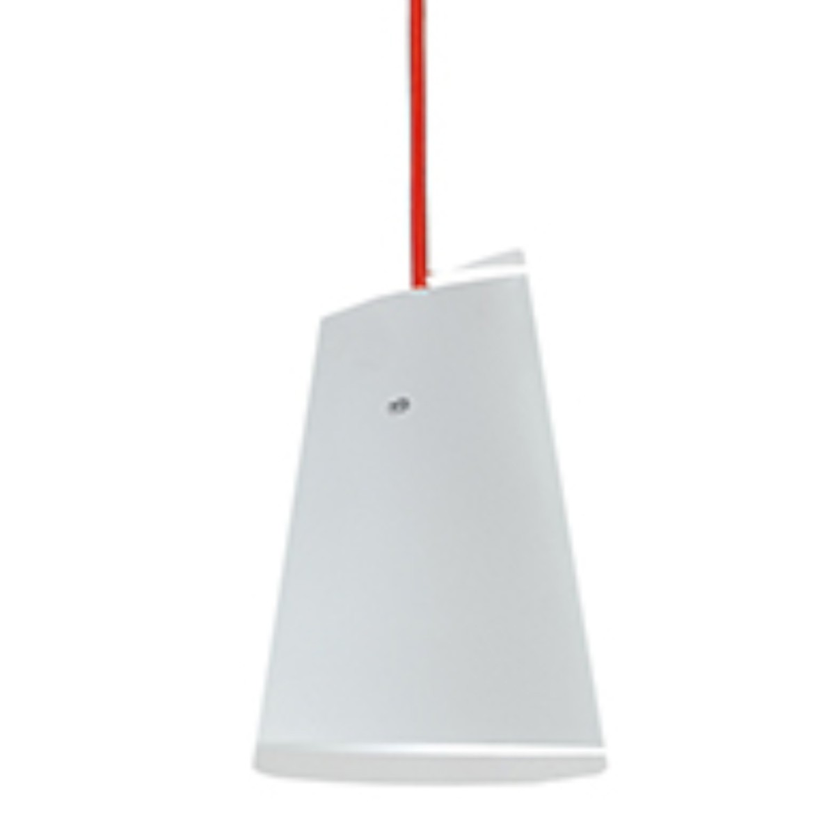 Lampada a sospensione 60W E27 bianca LOCKE. Punto luce dal design moderno ed essenziale.