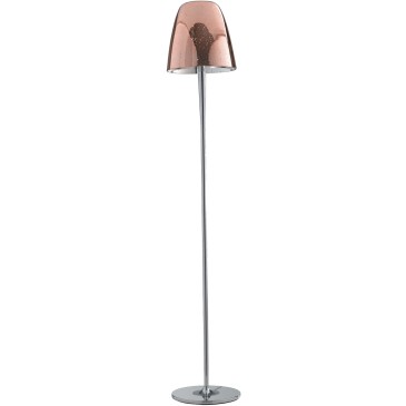 Piantana lampada da terra 60W E27 bronzo MARS. Linee moderne ed essenziali, dal look rustico e contemporaneo.