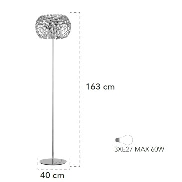 Piantana lampada da terra...