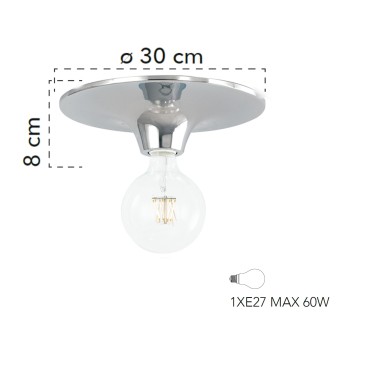 Innendeckenleuchte 60W E27...