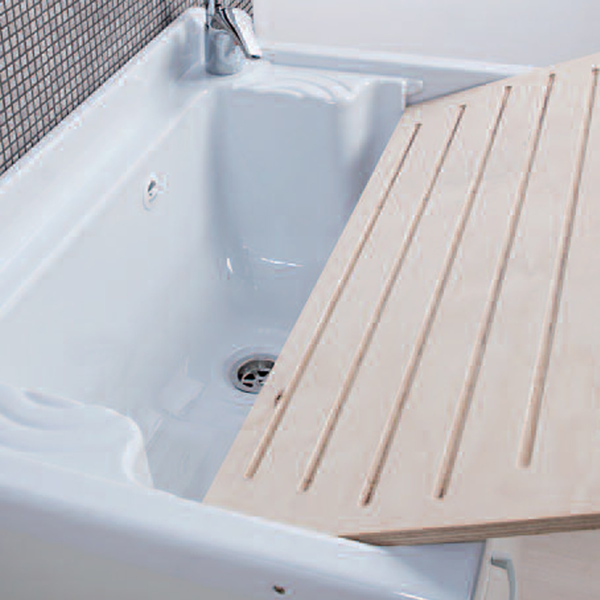 Meuble de lavage en Abs mat 80x50 Blanc