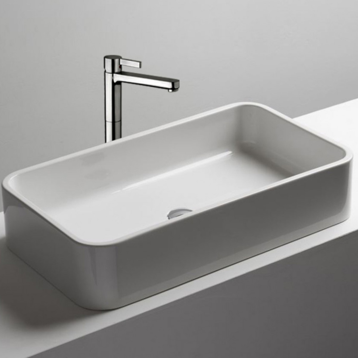 Lavabo à poser blanc 80x45 série Astor