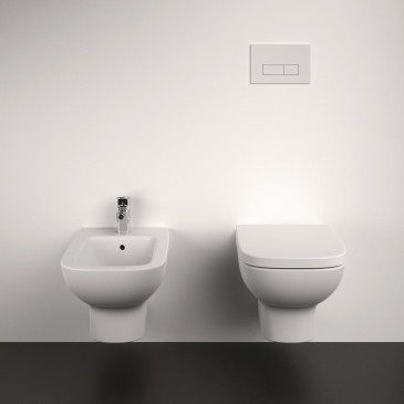 Hängendes Bidet T471801 Life A Ideal Standard Weiß