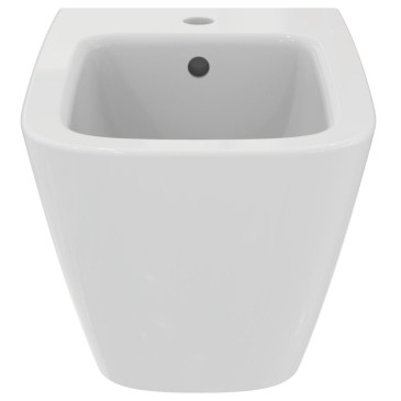 Bidet sospeso in ceramica bianca Life B sospeso T46150