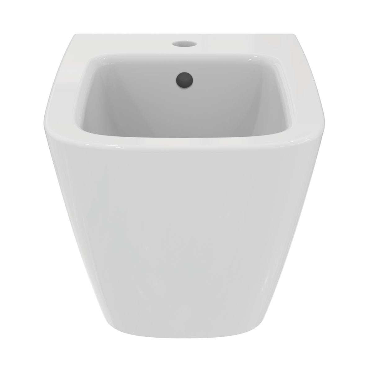 Bidet sospeso in ceramica bianca Life B sospeso T46150