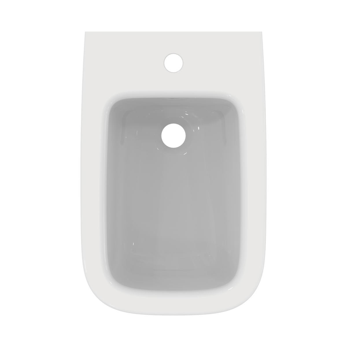 Bidet sospeso in ceramica bianca Life B sospeso T46150