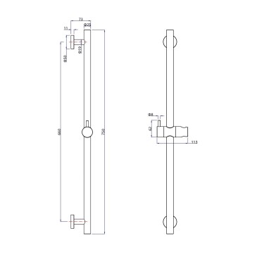 Set Saliscendi Acciaio Inox SA