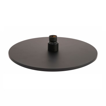 Pommeau de douche ø30 Noir Mat : Design Moderne SEVEN BLACK