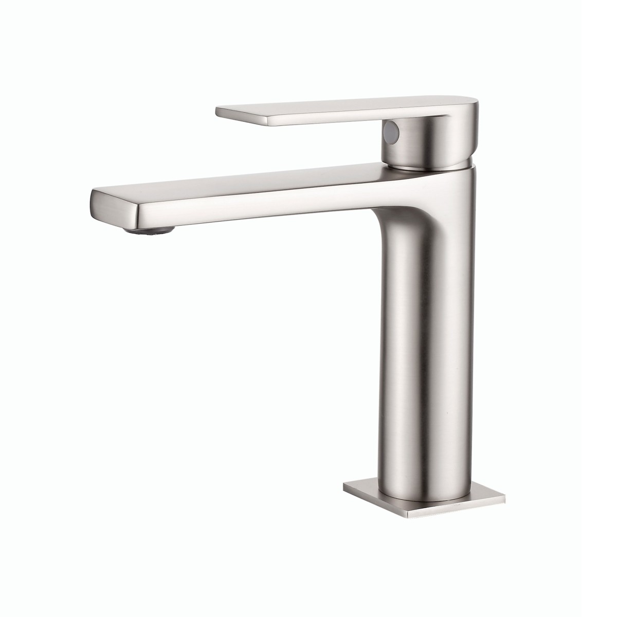 Mitigeur lavabo finition pvd nickel satiné Alpha