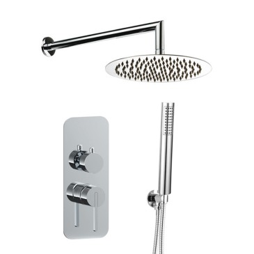 Kit miscelatori bagno serie Urban Kit doccia Miscelatore Lavabo e Bidet