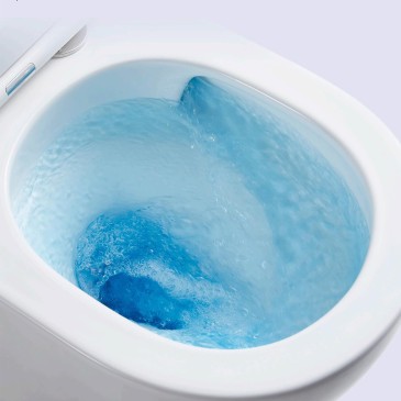 Coppia sanitari wc e bidet senza brida MOON