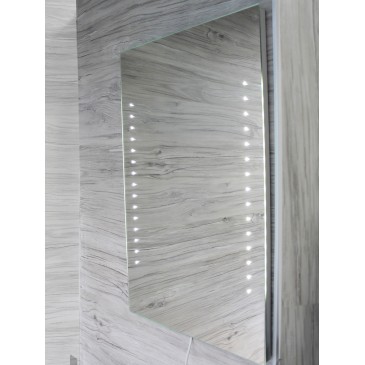 Specchio da bagno 60 x 80 cm( L x H) con luci led