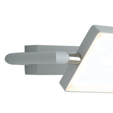 Lampada da Parete in Alluminio Bianco Led-Book