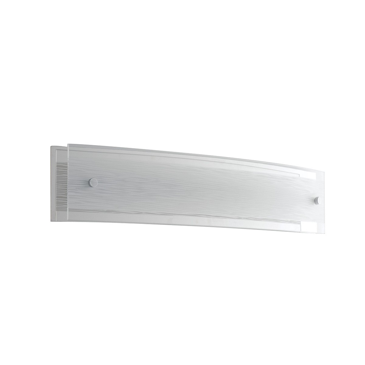 I-JOYCE/AP47X9 - Applique Moderna Decoro Linee Rettangolare Vetro Led 15 watt Luce Naturale