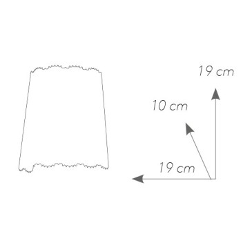 I-CLUNY-AP - Applique classique en dentelle perforée blanc mat E14