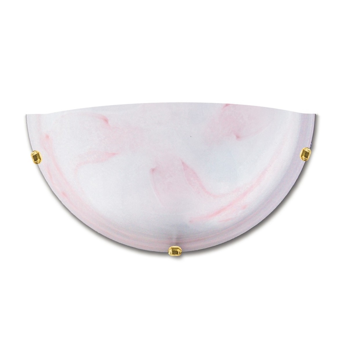 32/28801 - Applique Classique Bezel Applique Gradient Rose Verre E27