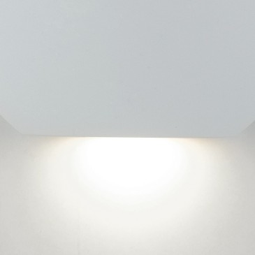 2x3W LED-Außenwandleuchte mit Doppelemission Giada weiß