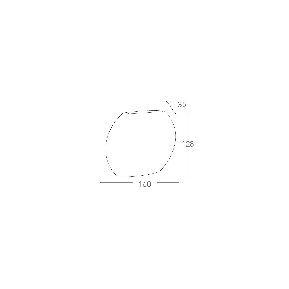 2x3W LED-Außenwandleuchte mit Doppelemission Giada weiß