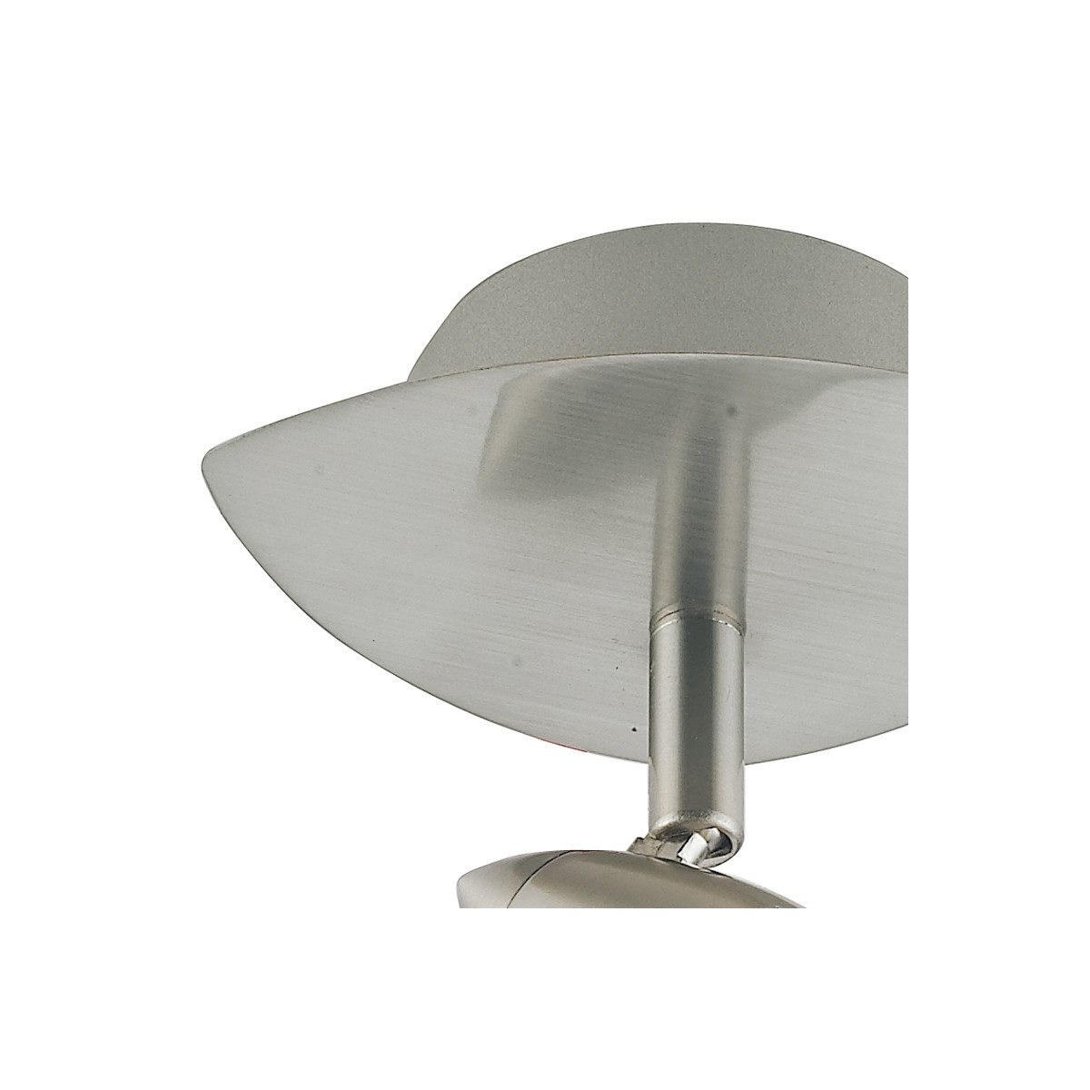 Applique dal design moderno di colore nickel 42 watt 2800 kelvin GU10