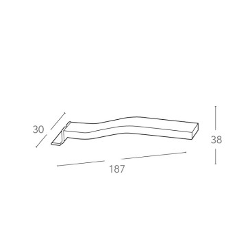 3 Watt 19 cm silberne Spiegellampe