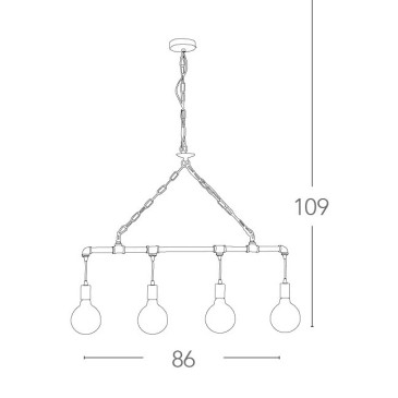 Lustre Suspendu Rustique...