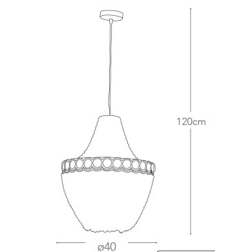 Lampadario Sospeso Pendagli...