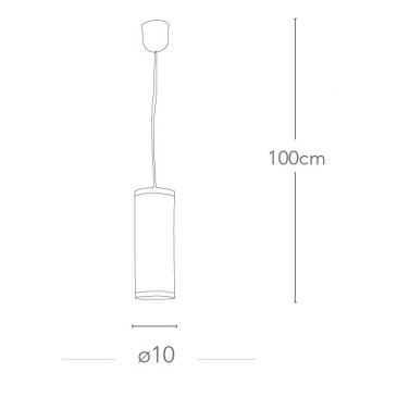 Suspension cylindrique en...