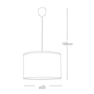 Lustre suspendu circulaire...