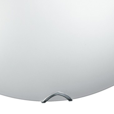 Diffusore in Vetro Bianco Opaco Plafoniera Oblo 40 cm