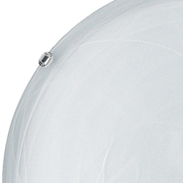 Plafonnier Diffuseur en Verre Blanc Ombré 40 cm Duna FanEurope