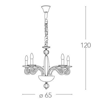 Lustre en cristal finitions...