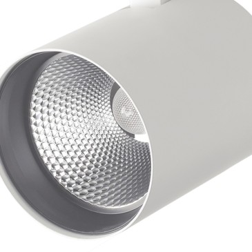 Spot sur rail blanc LED A +...