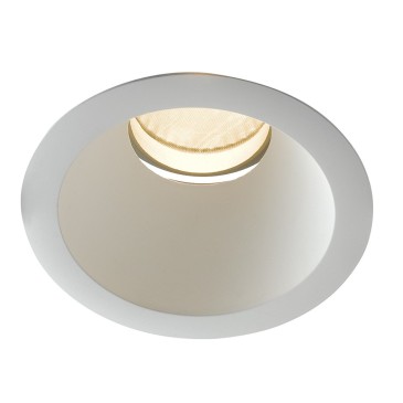 INC-ELITE-1X10C - Faretto Incasso Alluminio Bianco Cartongesso Led 10 watt Luce Calda