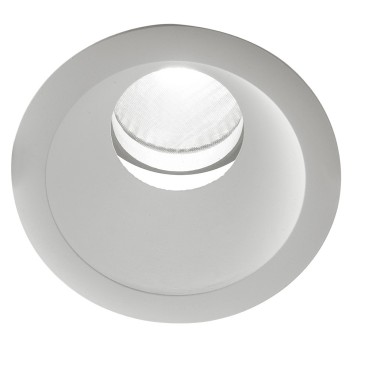 INC-ELITE-1X10M - Spot rond encastré blanc faux plafond Led 10 watts lumière naturelle