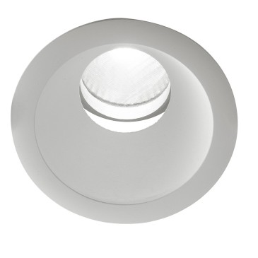 INC-ELITE-1X20M - Spot rond blanc encastré faux plafond Led 20 watts lumière naturelle