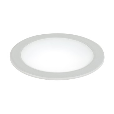 INC-FUSION-5W BCO - Incasso Soffitto Ribassato Faretto Bianco Tondo Alluminio Led 5 watt Luce Naturale