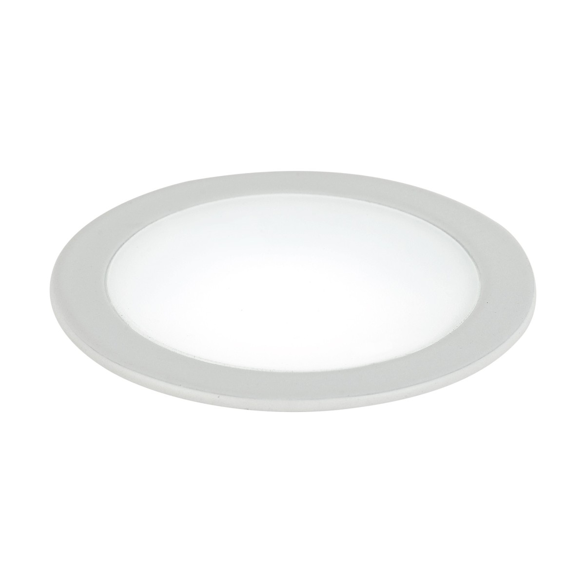 INC-FUSION-5W BCO - Incasso Soffitto Ribassato Faretto Bianco Tondo Alluminio Led 5 watt Luce Naturale